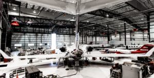 calspan air services repair station hangar