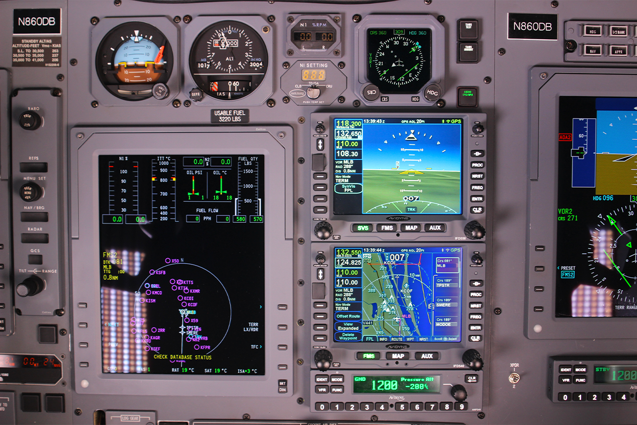 Calspan Air Services Avidyne Avionics Installation and Upgrades